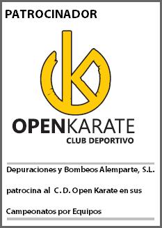 Patrocinio C.D. Open Karate