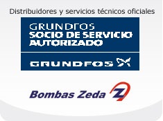 Distribuidores oficiales de Grundfos y Bombas Zeda