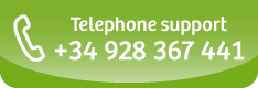 Thelephone support +34 928 367 441